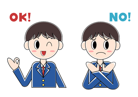 88052435 - illustration of student